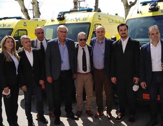 Καπετάνος: «Συγχαρητήρια στην Κυβέρνηση, στην Περιφέρεια Θεσσαλίας και στο ΕΚΑΒ για την προμήθεια της Θεσσαλίας με 10 νέα ασθενοφόρα»